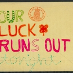 All luck run out